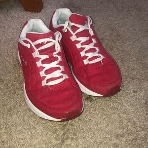 Red ryka shoes